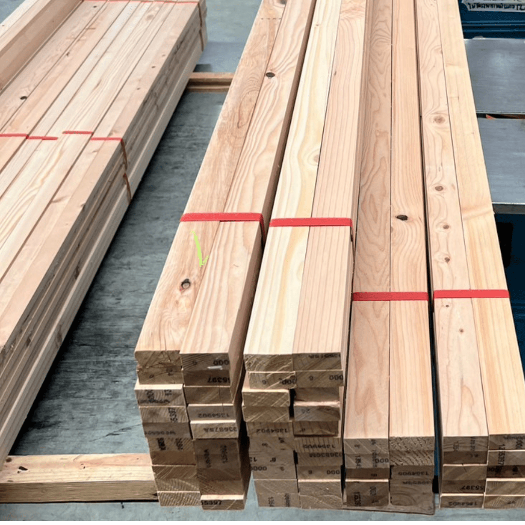ไม้โครง Hem-fir หนา (21x42x2.44) มัด(มัด10ท่อน) - Image 3