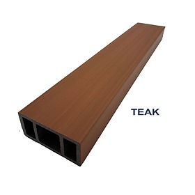 ระแนงไม้เทียม 90x40x3000mm.(แบบกลวง)
