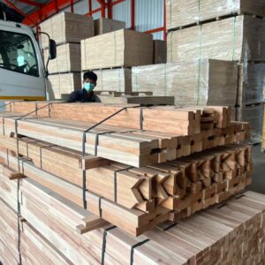วงกบประตู ไม้สะเดา 3ขา (40mmx90mm)