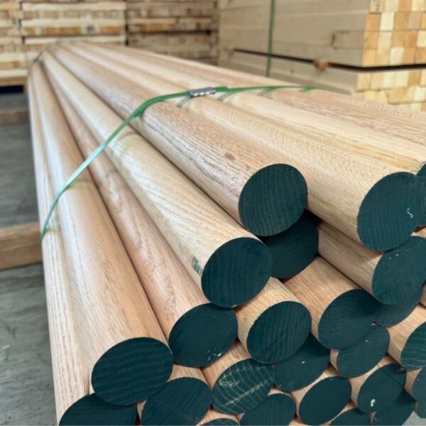 ไม้ เรดโอ๊ค Red Oak เหลากลม