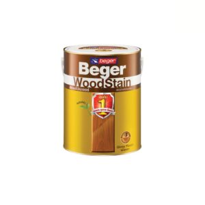Beger Woodstain สีย้อมไม้ กึ่งเงา / เงา