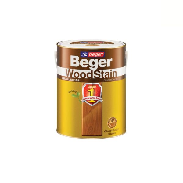 Beger Woodstain สีย้อมไม้ กึ่งเงา / เงา