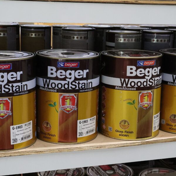 Beger Woodstain สีย้อมไม้ กึ่งเงา / เงา - Image 3