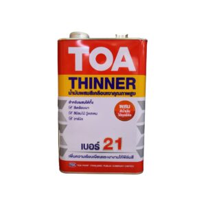 TOA  ทินเนอร์ 21 ผสมสีเคลือบ