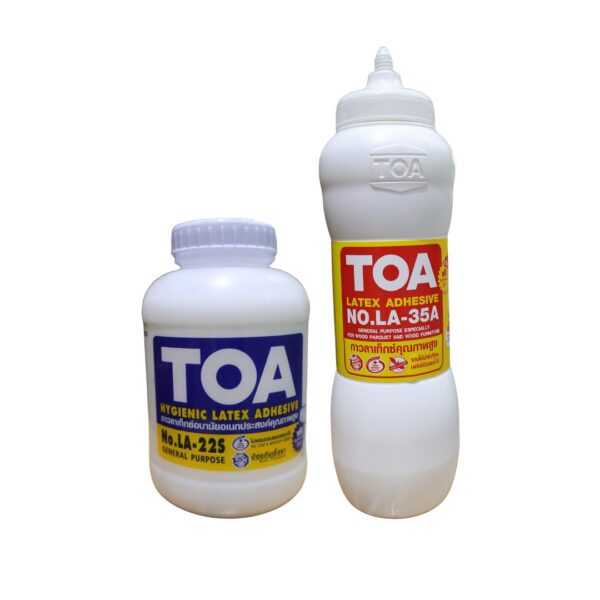 TOA NOLA กาวลาเท็กซ์ น้ำตาล-แดง-น้ำเงิน - Image 2