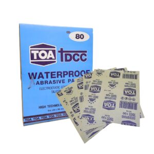กระดาษทราย TOA  DCC น้ำ  ขัดเปียกและแบบแห้ง