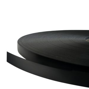PVC Edge Banding เอจปิดขอบพีวีซี หนา 1mm  สีพื้น  Black 4003 ดำ