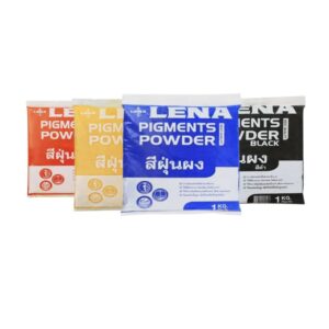 LENA สีฝุ่น ขาว ดำ เหลือง แดง 1kg