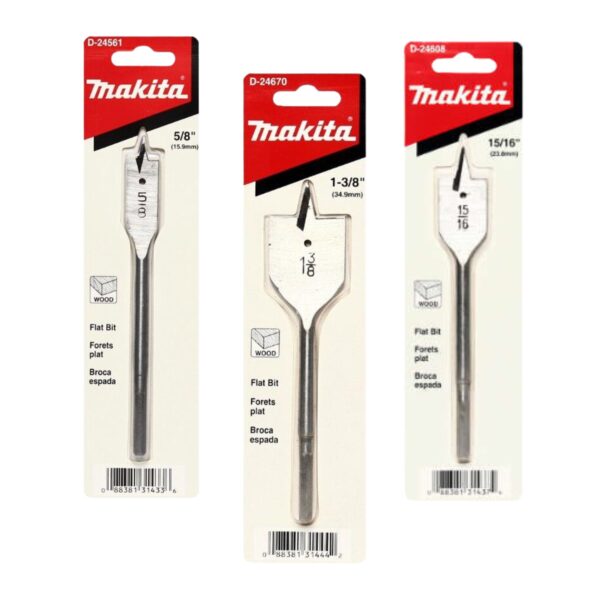 MAKITA ดอกเจาะไม้ใบพาย อุปกรณ์สำหรับเครื่องมือช่าง