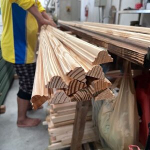 ไม้สน USA คิ้ว โรงแรม 1 ชั้น