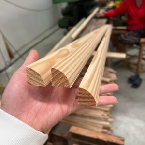 ไม้คิ้วสน USA คิ้วครอบมุมโค้ง