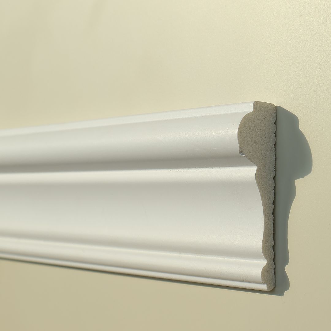 บัวผนัง พลาสวูด (PS) YX8023 23mmx80mmx2.40m - Image 3