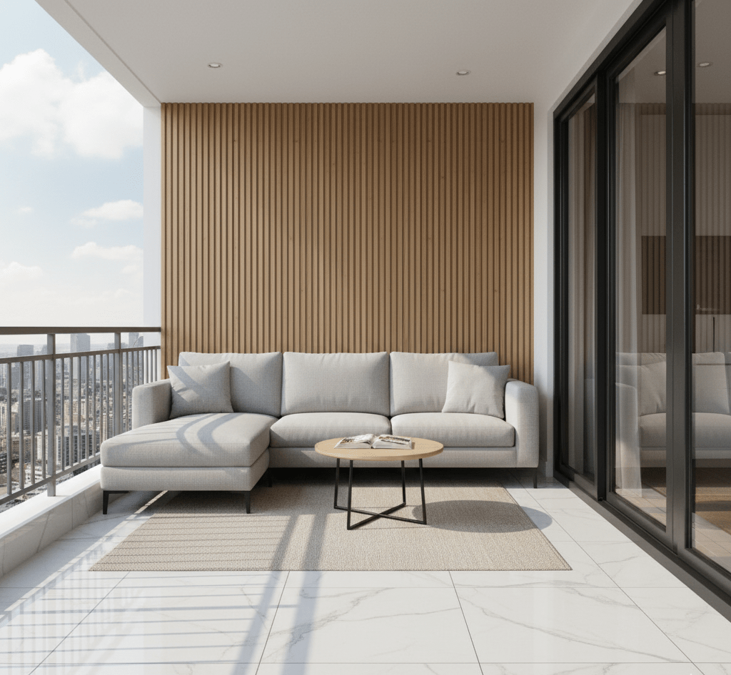 WPC PANEL 4ร่องลึก รหัส 405 807801-9 สี สักทอง ขนาด 22x160x2900mm - Image 4