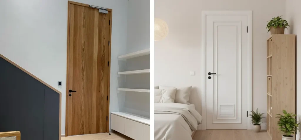 เลือกประตูไม้แบบไหนดี