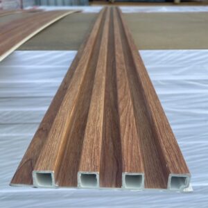 WPC PANEL 4ร่องลึก  F416022-3 (สัก/1) 22x160x2900mm