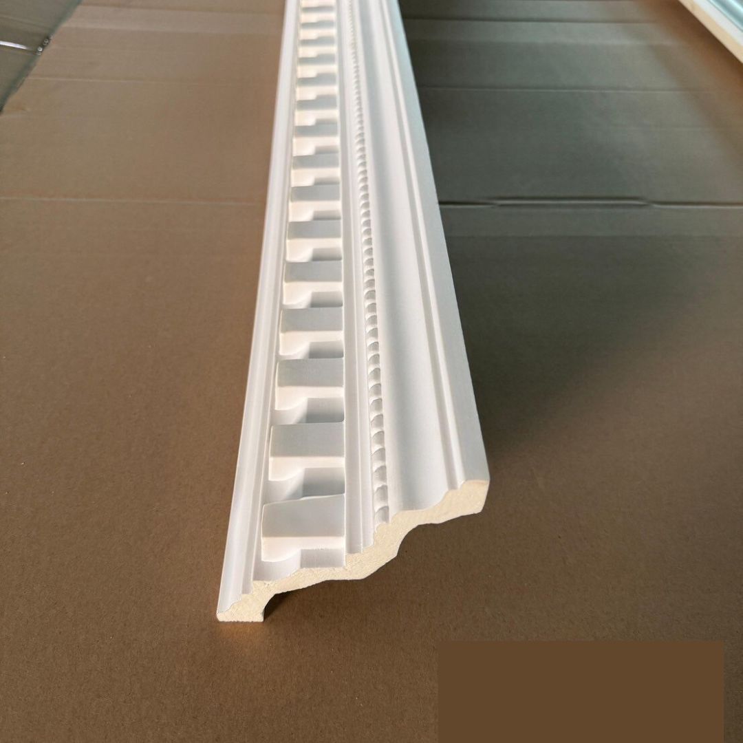 บัวฝ้า โพลียูรีเทน (PU) บัวฝ้า มีลาย 6" 142mmx2.40m รหัส CC8057 - Image 2