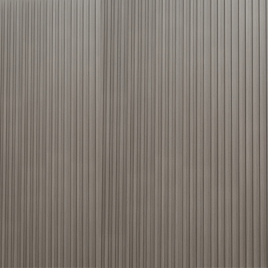 WPC PANEL 4ร่องลึก รหัส 403 804706-26 (เทาอ่อน ลายเส้น) 22x160x2900mm - Image 5