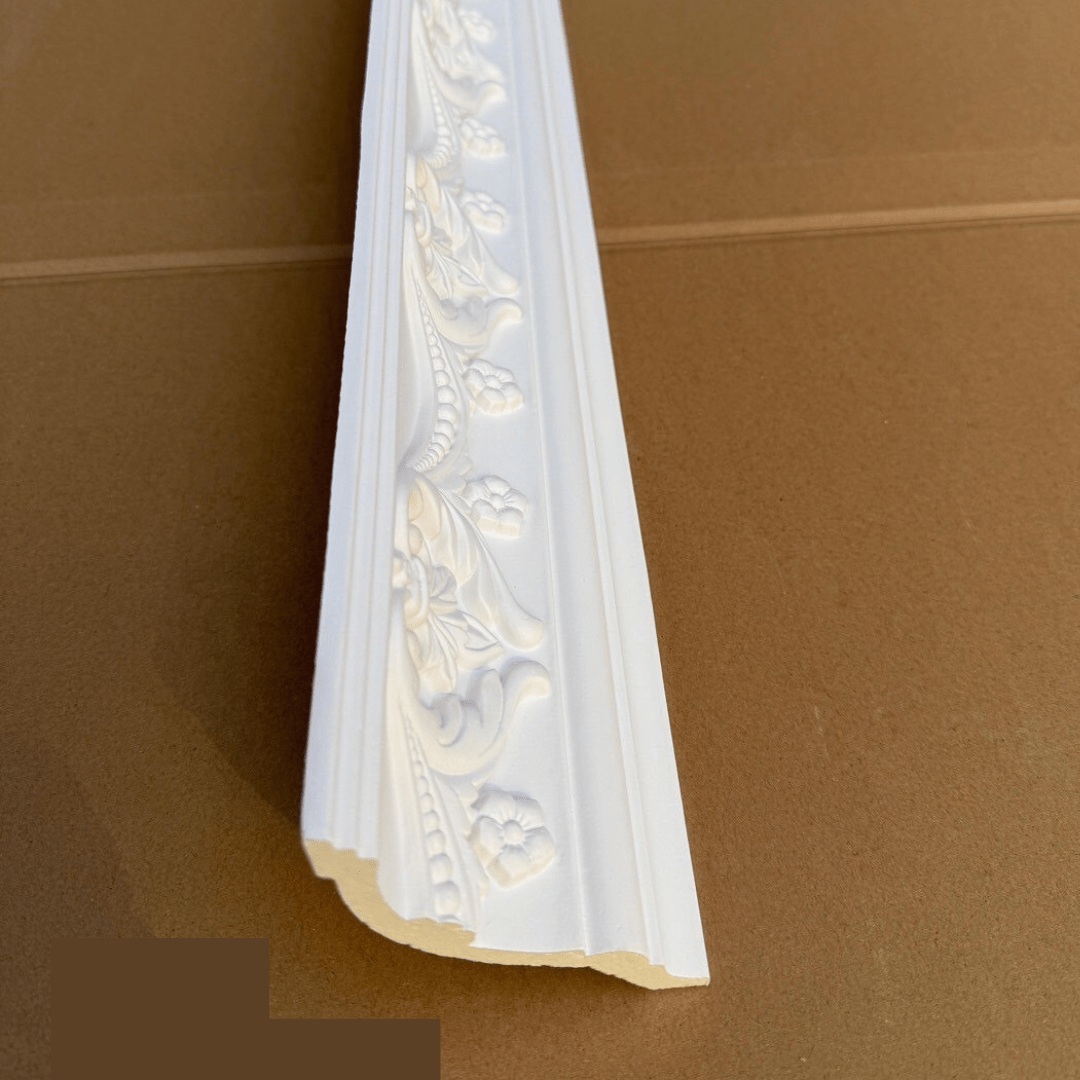 บัวฝ้า โพลียูรีเทน (PU) บัวฝ้า มีลาย 4.5" 113mmx2.40m รหัส CC355 - Image 2