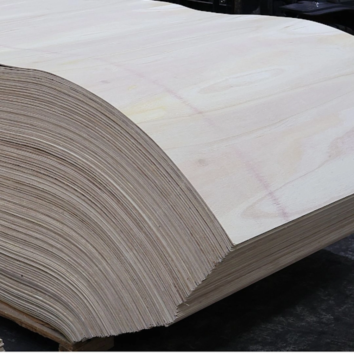 ไม้อัดดัดโค้ง