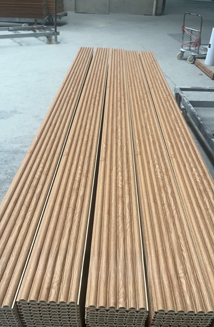 WPC PANEL 6ลอนกลม รหัส 609 806941-26 (โอ๊ค ธรรมชาติ) ขนาด 15x150x2900mm - Image 3