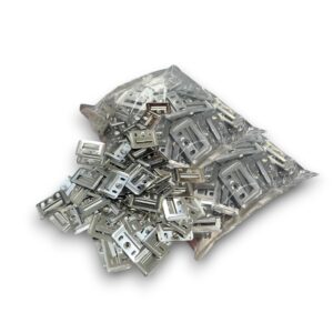 คลิปล็อค Stainless Steel (สเตนเลส) ขนาด 33mm x 48mm