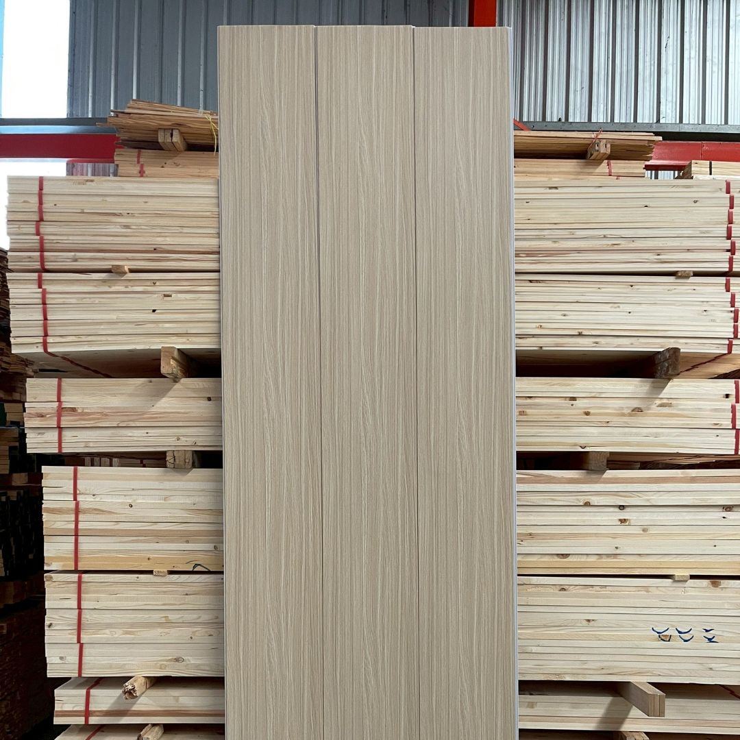 PVC PANEL แบบเรียบ รหัส PVC3008 805903-26 (มูจิ โอ๊ค) แบบเรียบ ...