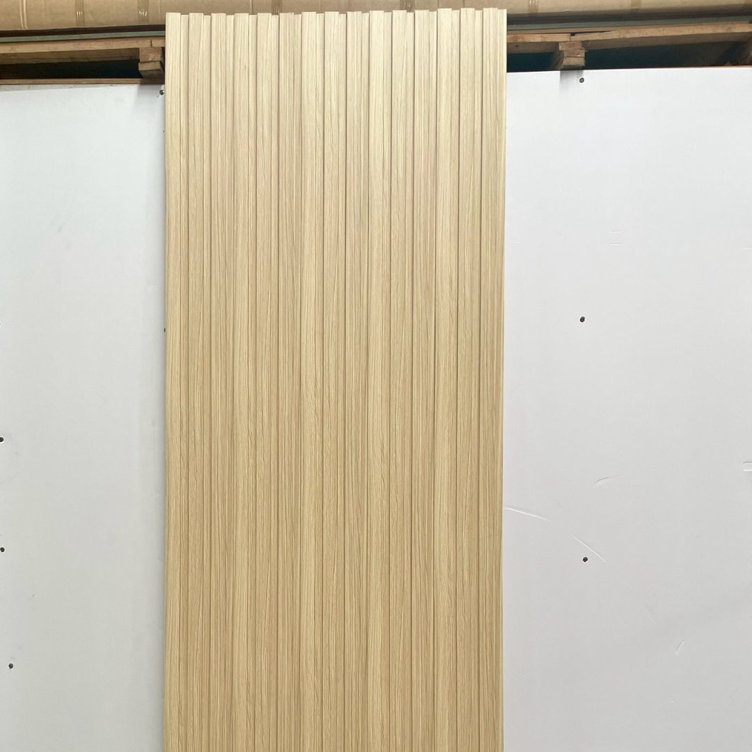 WPC PANEL 3 ร่องตื้น รหัส 308 8005903-26 (มูจิ โอ๊ค) 12x200x2900mm - Image 3