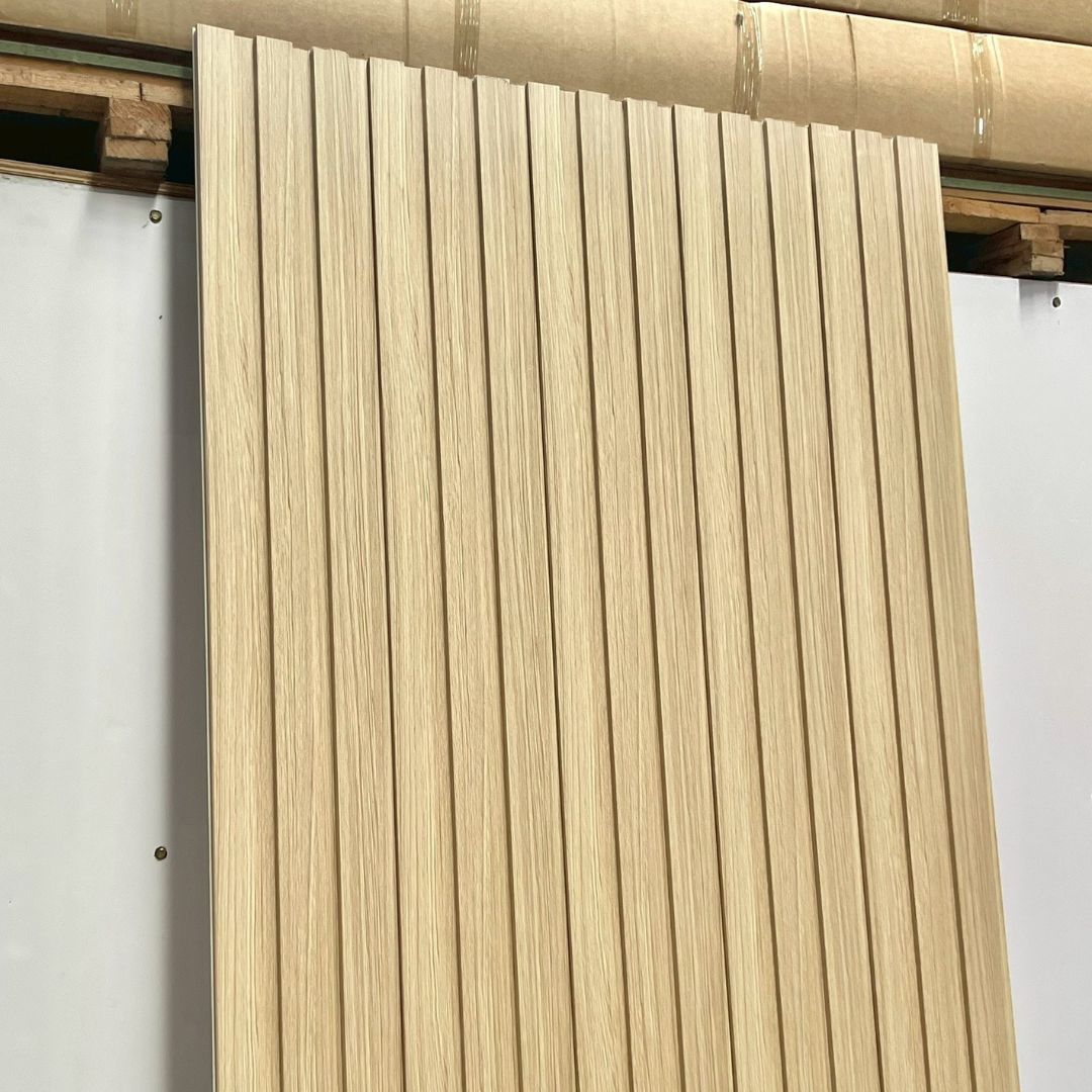 WPC PANEL 3 ร่องตื้น รหัส 308 8005903-26 (มูจิ โอ๊ค) 12x200x2900mm - Image 2