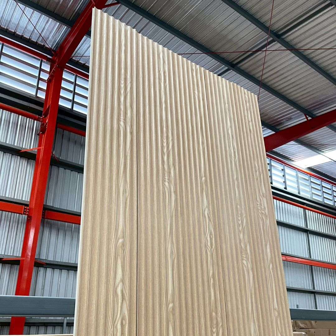 WPC PANEL 6 ลอนเว้า รหัส U18 804601-24 (แอช) 12x195x2900mm - Image 2