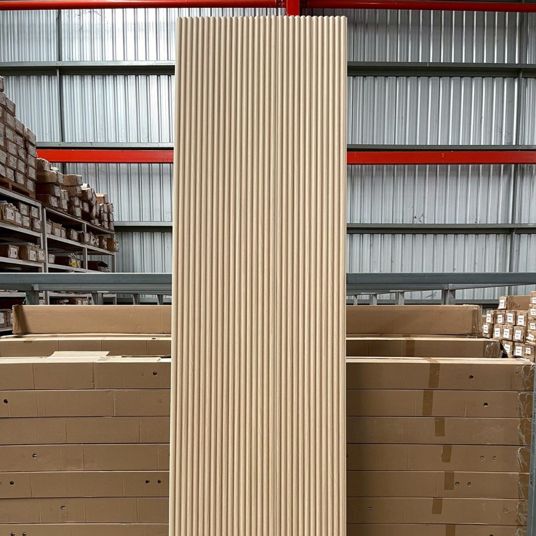 WPC PANEL 6ลอนกลม รหัส 608 8005903-26 (มูจิ โอ๊ค) 15x150x2900mm - Image 2