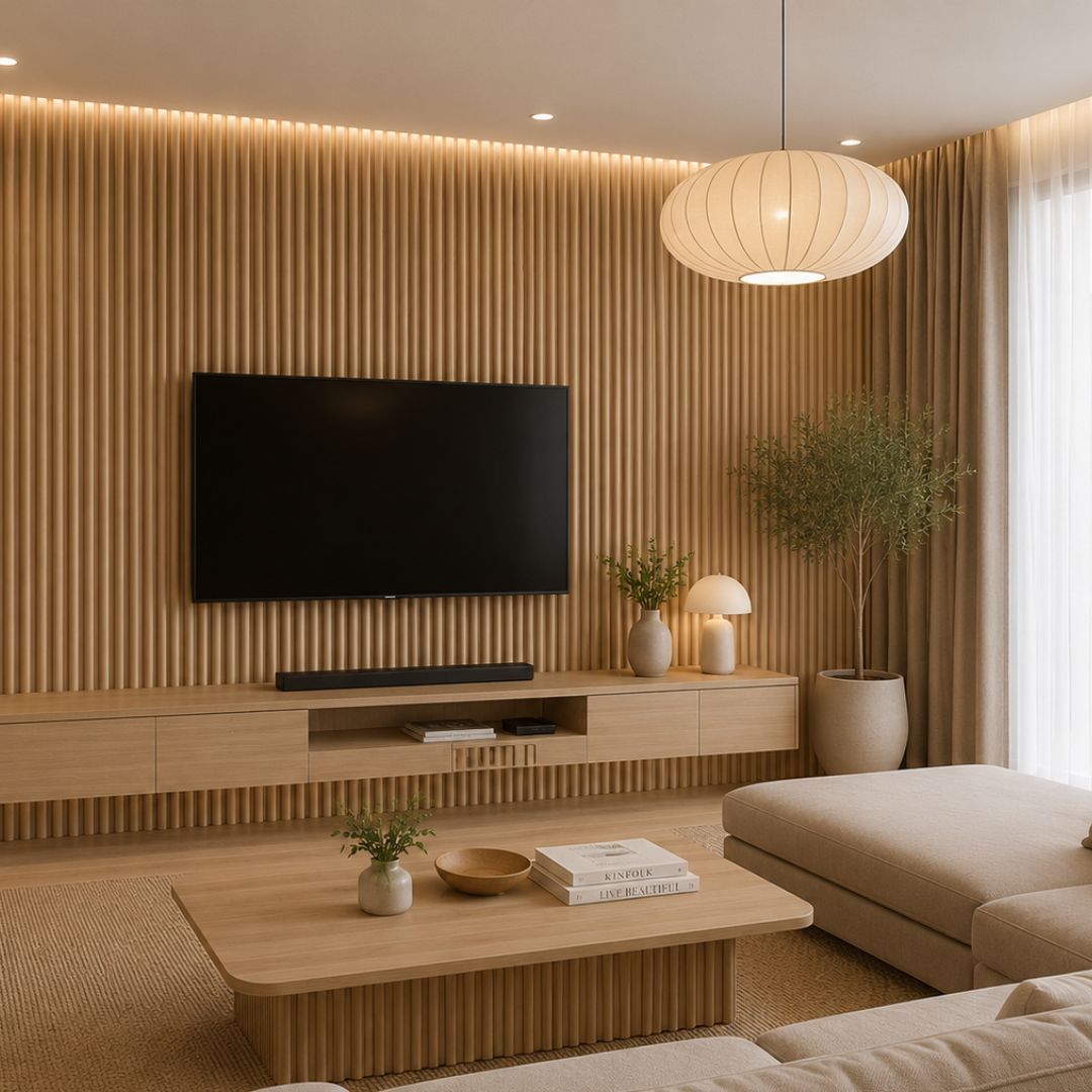 WPC PANEL 6ลอนกลม รหัส 608 8005903-26 (มูจิ โอ๊ค) 15x150x2900mm - Image 5
