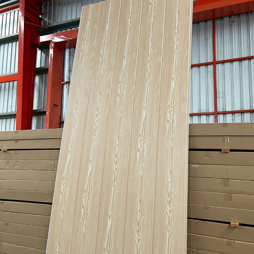 PVC PANEL แบบ 2 ลอน รหัส PVC2218 804601-24 (แอช) 8mmx200mmx2900mm - Image 3