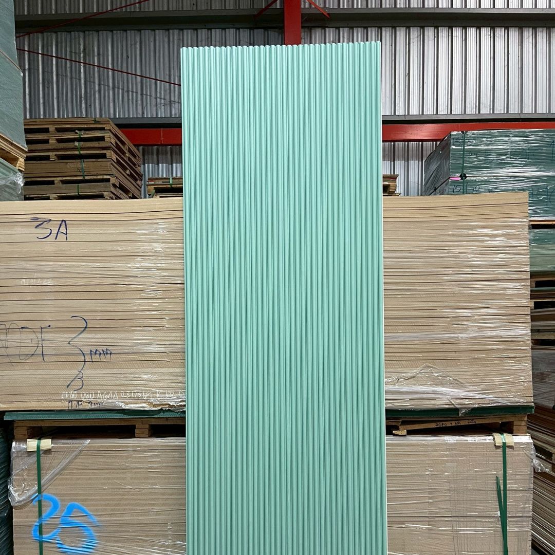 WPC PANEL 6ลอนกลม รหัส 671 TH-7014 (มัทฉะ) 15x150x2900mm - Image 2