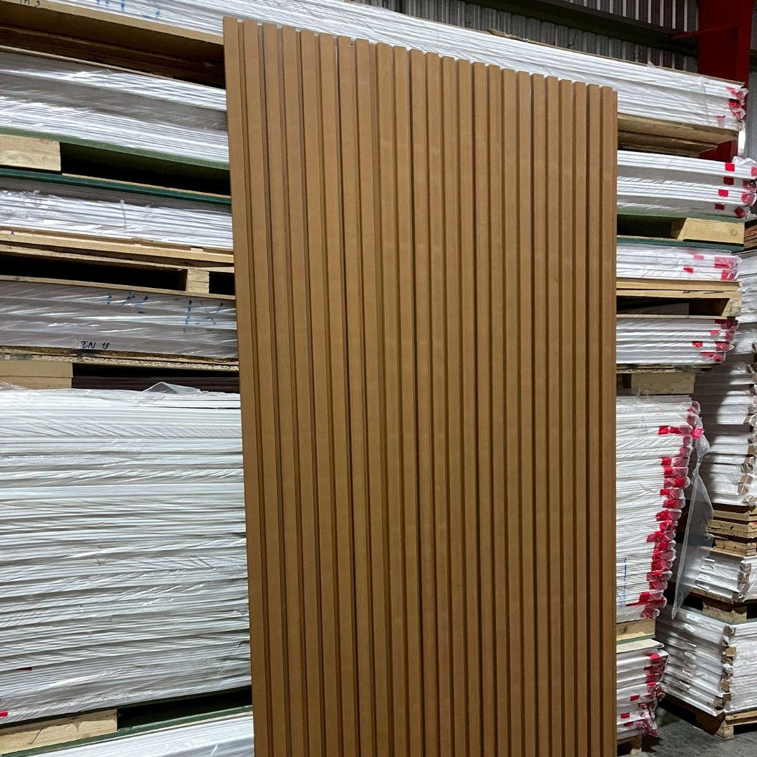 WPC-ASA PANEL (ภายนอก) 4 ร่องลึก รหัส 24ASA 21625 ลาย Golden Teak ขนาด ...