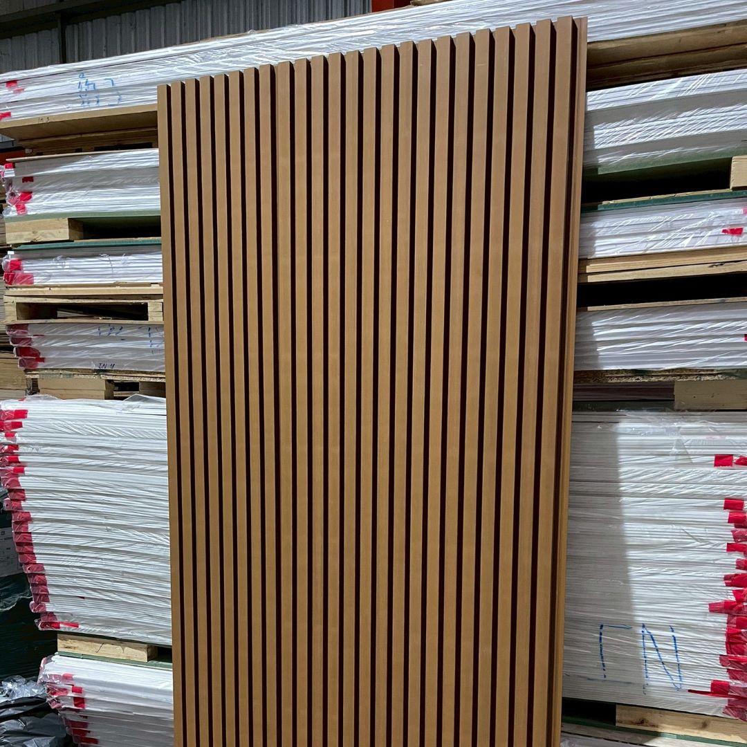 WPC-ASA PANEL (ภายนอก) 4 ร่องลึก รหัส 24ASA 21625 ลาย Golden Teak ขนาด ...