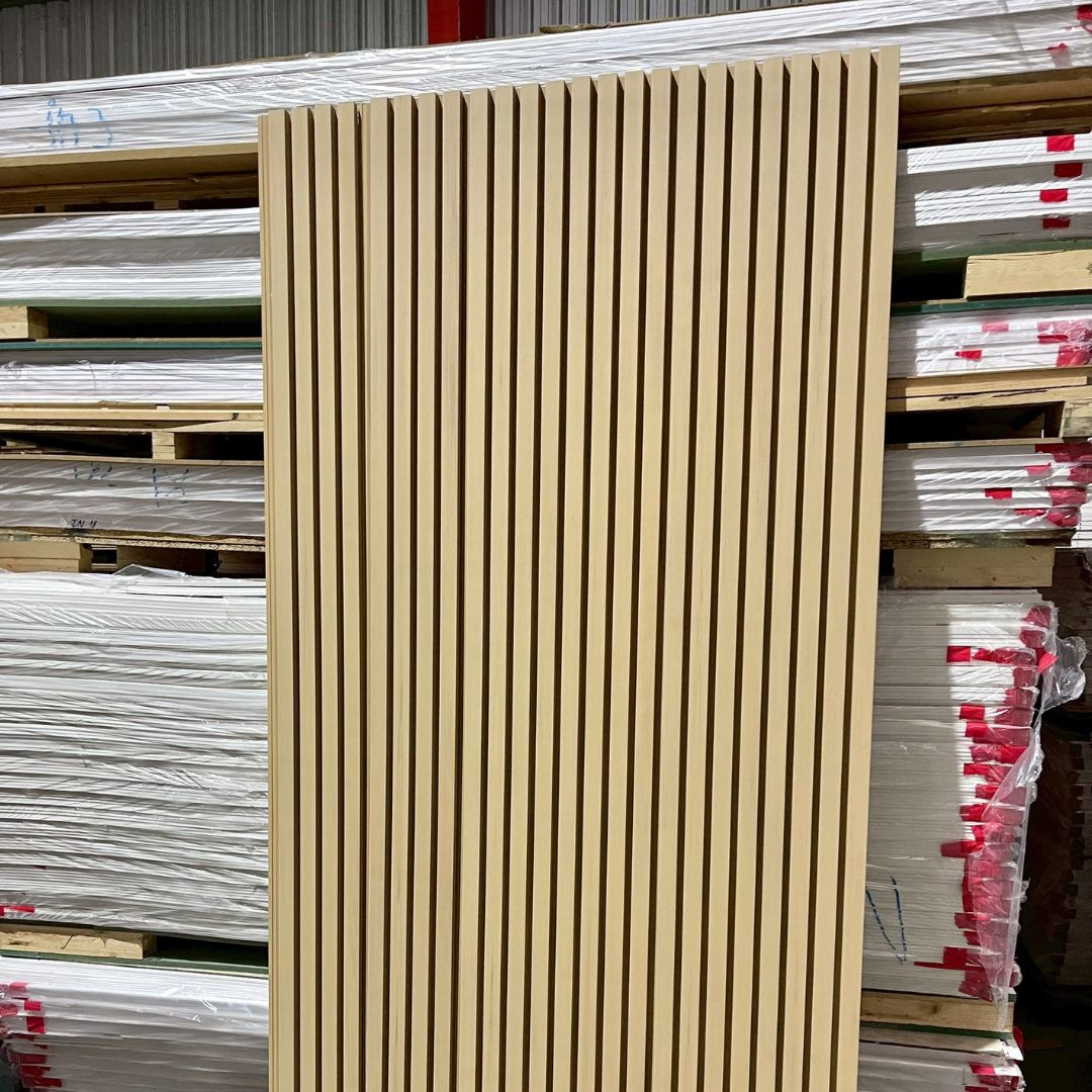 WPC-ASA PANEL (ภายนอก) 4 ร่องลึก รหัส 29ASA 21625 ลาย White Oak ขนาด ...