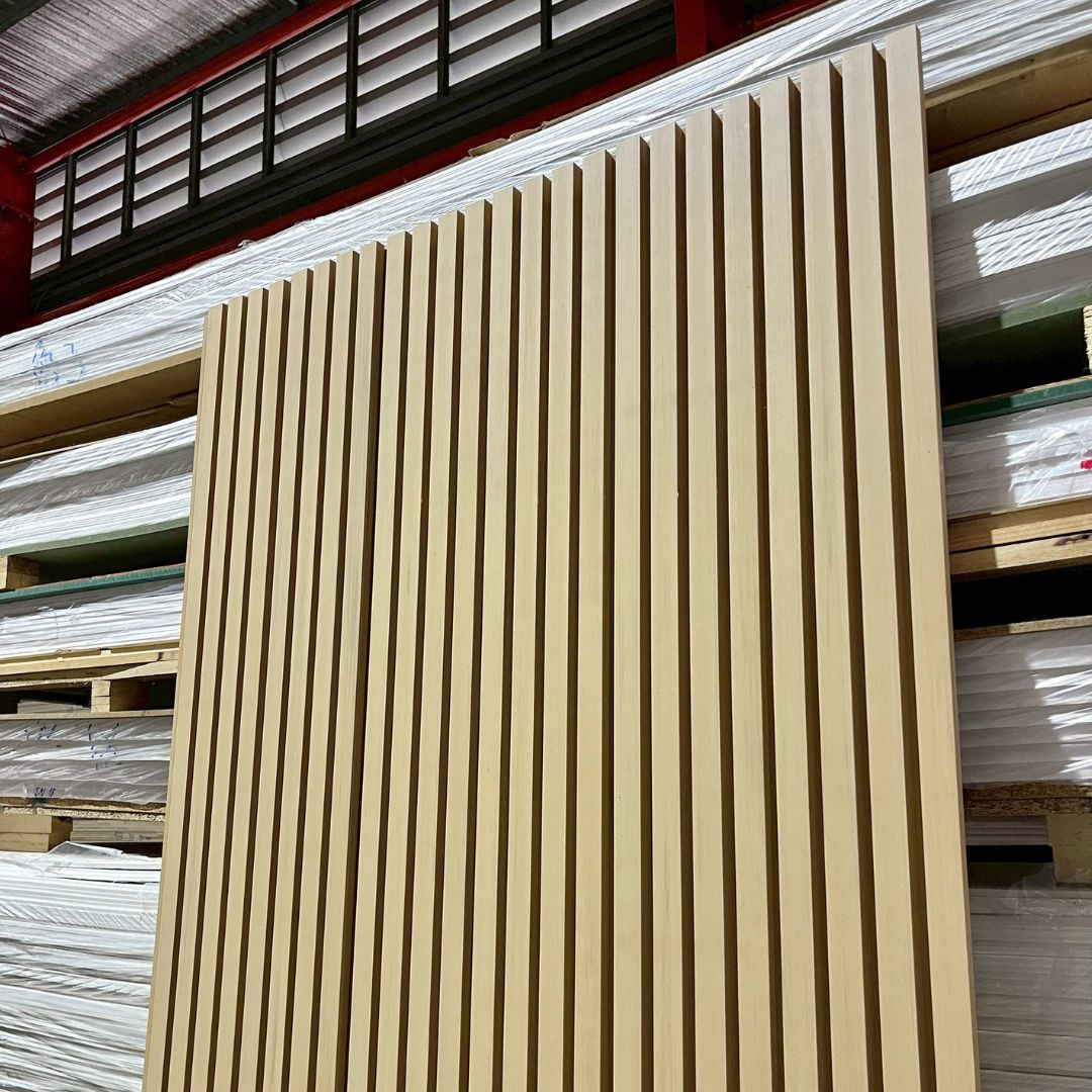 WPC-ASA PANEL (ภายนอก) 4 ร่องลึก รหัส 29ASA 21625 ลาย White Oak ขนาด ...
