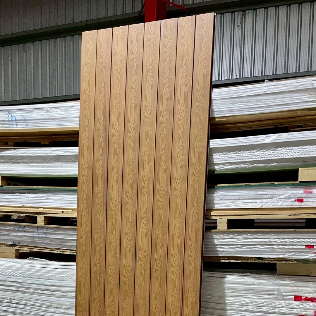 WPC-ASA PANEL (ภายนอก) ไม้ฝา รหัส ASA 11316 ลาย Golden Teak ขนาด 16mmx113mmx2900mm - Image 2