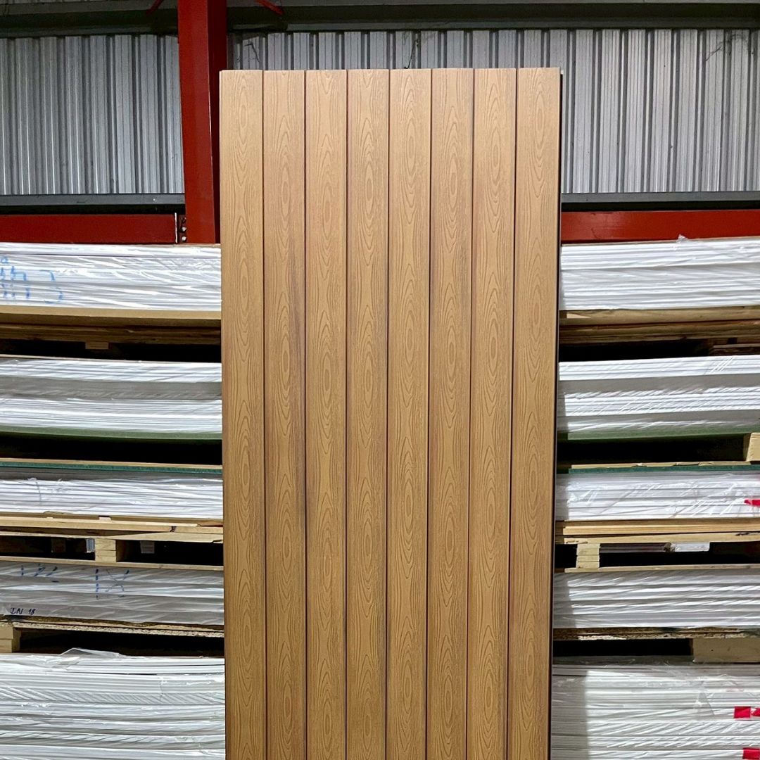 WPC-ASA PANEL (ภายนอก) ไม้ฝา รหัส ASA 11316 ลาย Golden Teak ขนาด 16mmx113mmx2900mm - Image 3