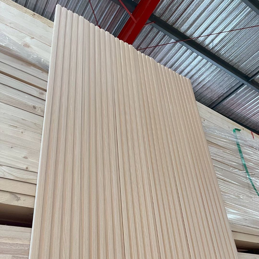 WPC PANEL 5ร่องตื้น รหัส 519 โอ๊ค ยุโรป ขนาด 10x150x2900mm - Image 3