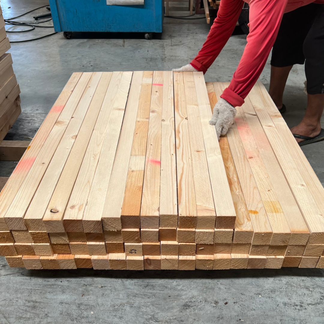 ไม้สนฟินแลนด์ Finland ขนาด 45mmx45mmx900mm