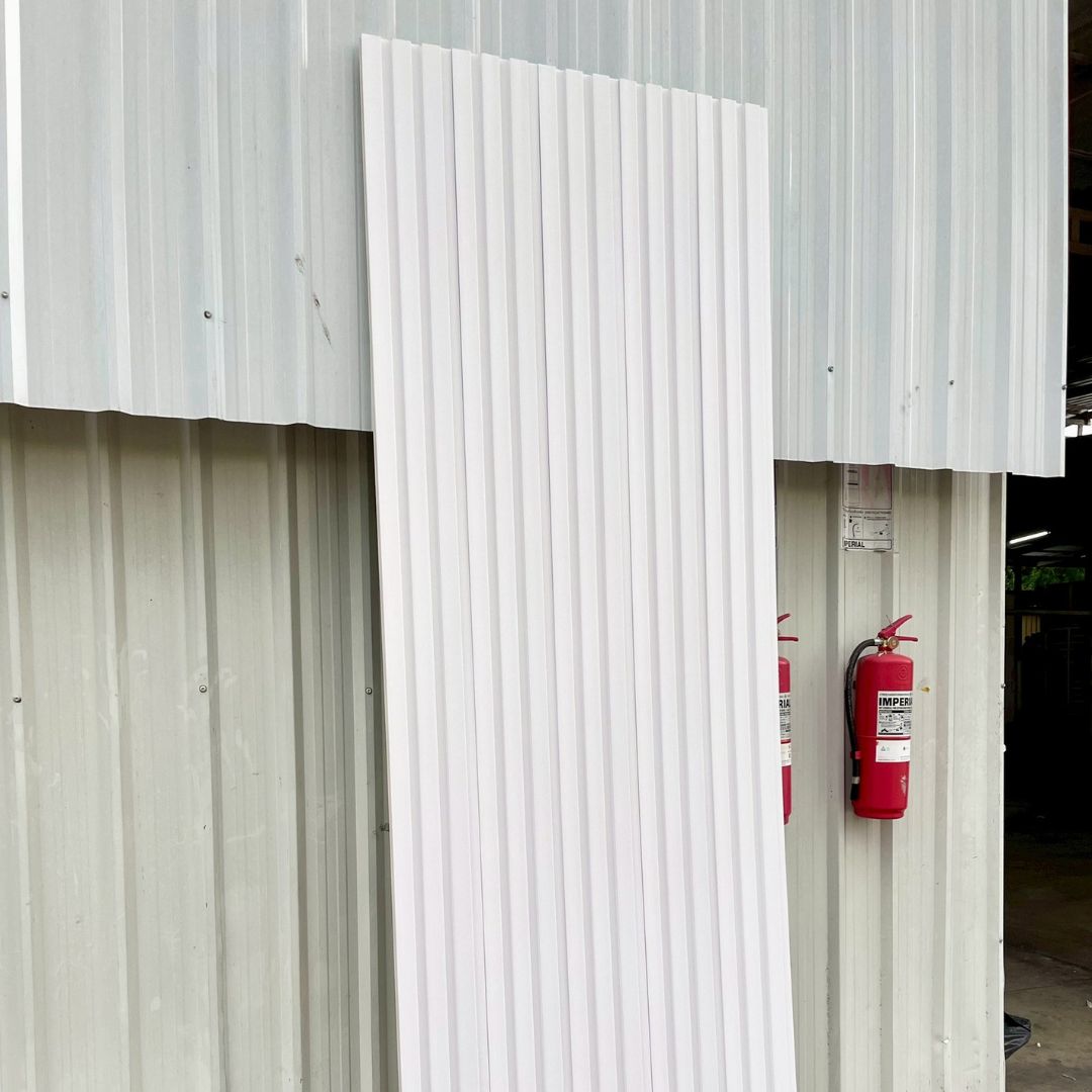 WPC PANEL 3 ร่องตื้น รหัส 366 สี ขาว ขนาด 12x200x2900mm - Image 3