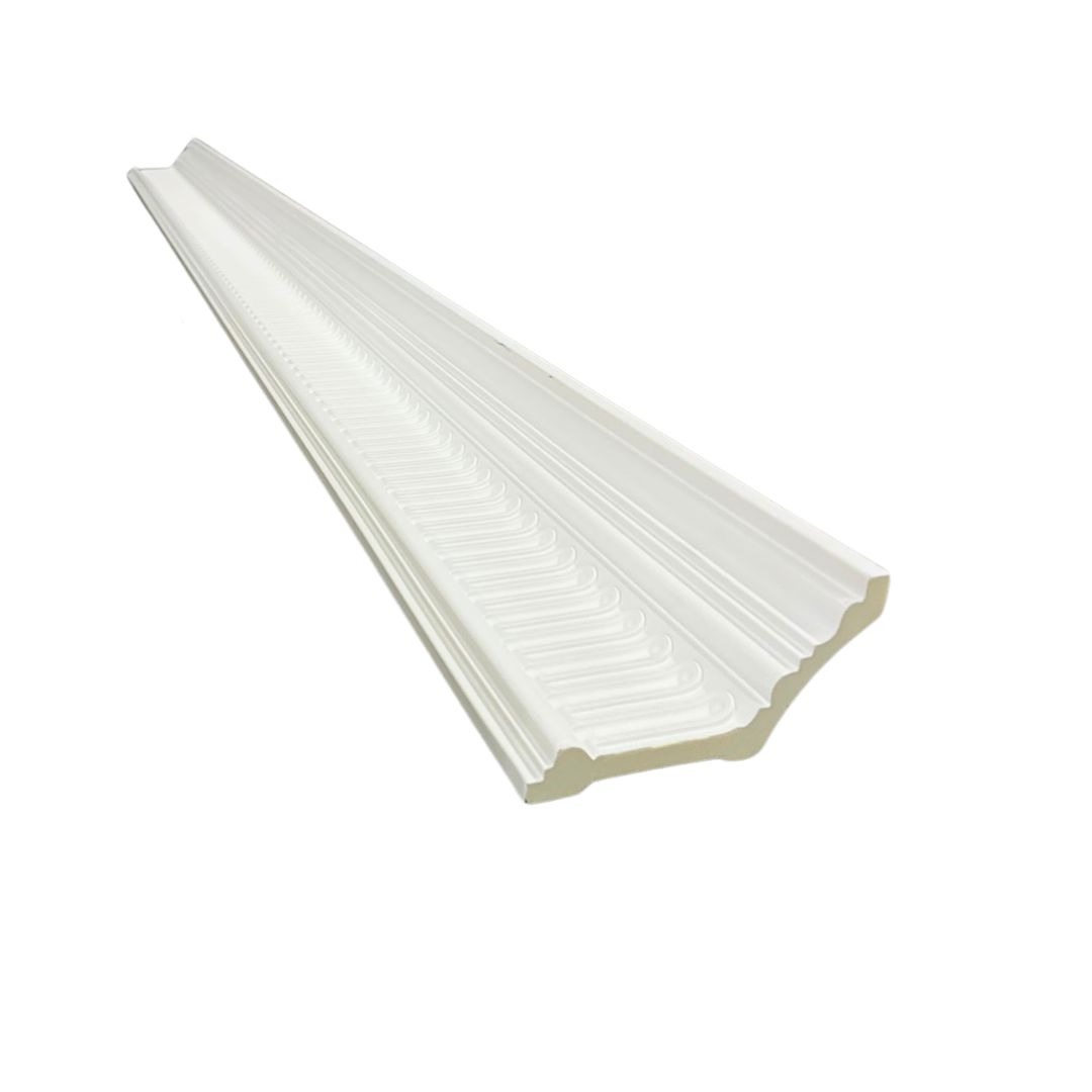 บัวฝ้า โพลียูรีเทน (PU) บัวฝ้า มีลาย 7" 180mmx2.40m รหัส CC8060-180