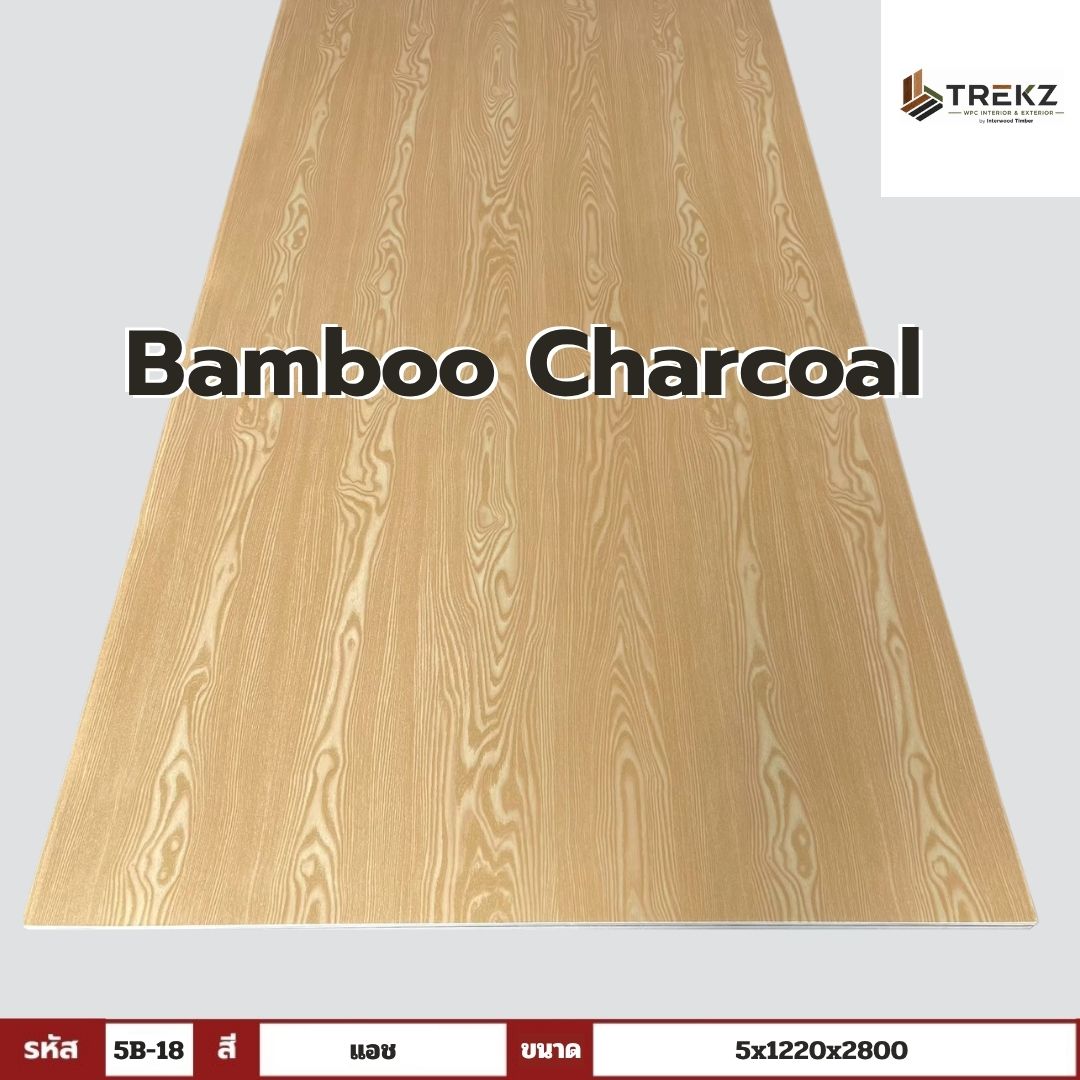 Bamboo Charcoal รหัส 5B-18 สีแอช