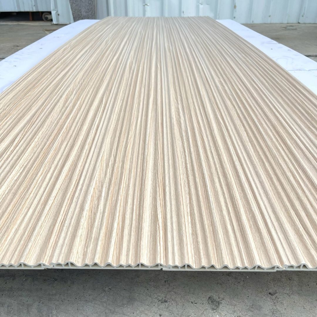 WPC Wave 14x150x2900mm รหัส W08 สี มูจิ โอ๊ค ขนาด 14x150x2900mm - Image 2