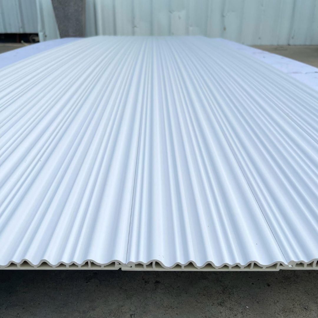 WPC Wave 14x150x2900mm รหัส W66 สีขาว ขนาด 14x150x2900mm - Image 2