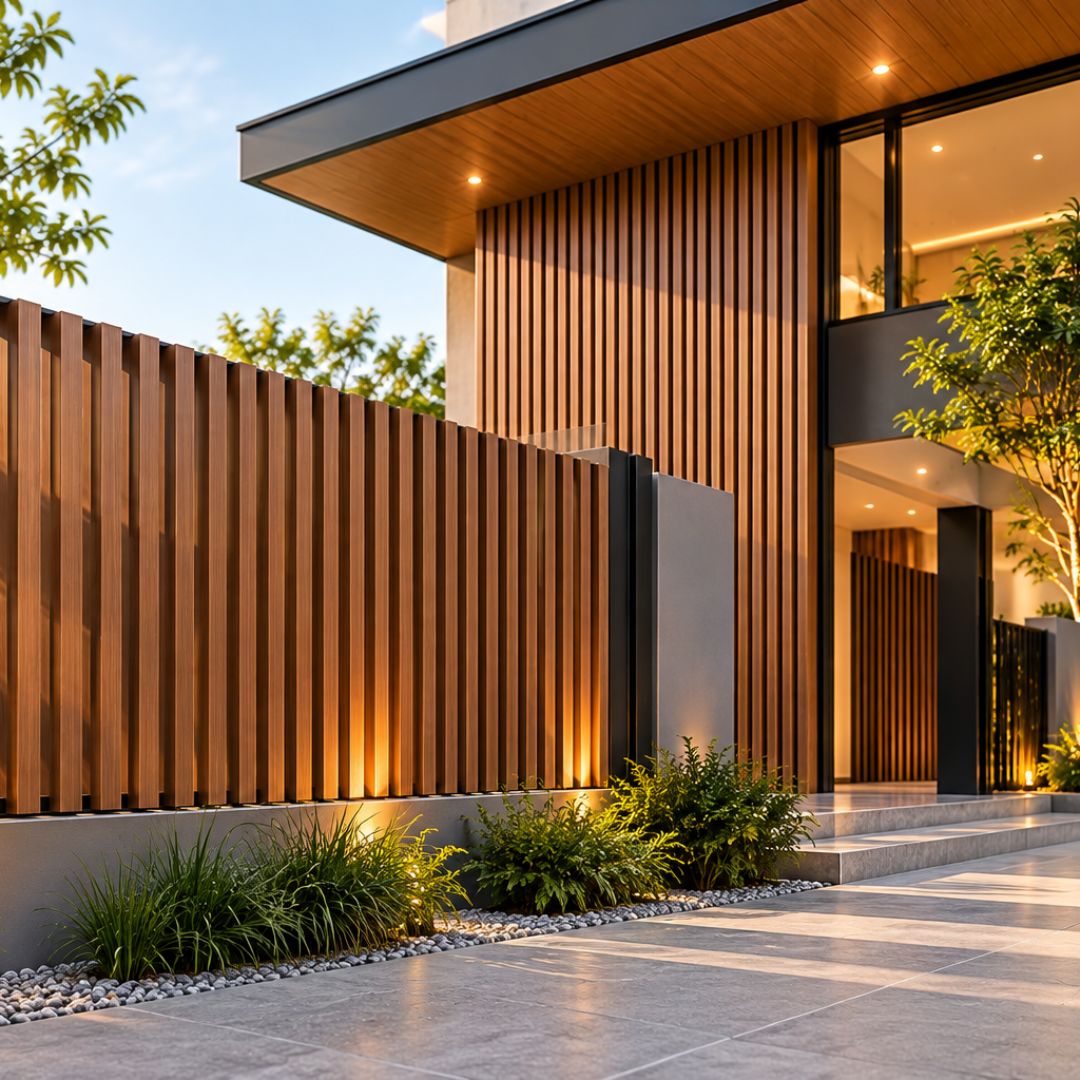ระแนงกล่อง ภายนอก สี Golden Teak ความยาว 2900mm - Image 3