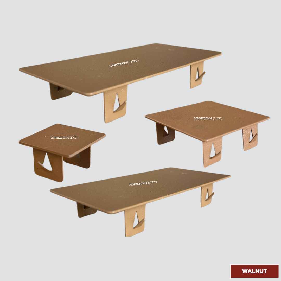 ฝาปิด ระแนงกล่อง สี Walnut - Image 2